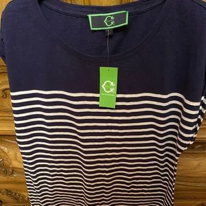 C Wonder Striped TShirt Dress